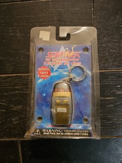 Star Trek Autographed By Patrick Stewart Communicator