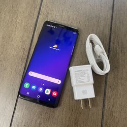 Factory Unlocked Samsung Galaxy S9 64GB Black Verizon T-Mobile Metro Pcs AT&T Cell Phone 