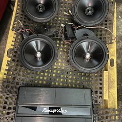 Phoenix  Gold Car Audio Set Up 