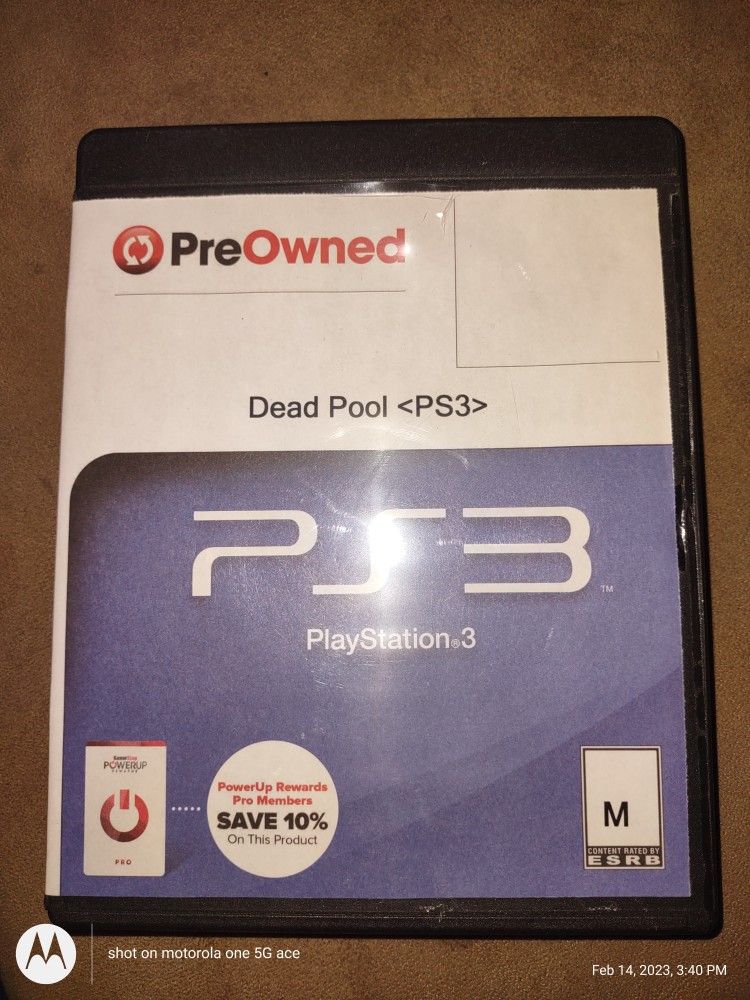 Deadpool Playstation 3
