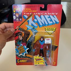 NEW!! 1992 Toy Biz - Marvel The Uncanny X-Men - Gambit Action Figure