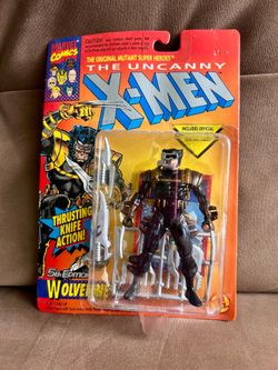 Retro 1993 Toy Biz Marvel Comics The Uncanny X-Men "Wolverine" 5th Edition action figure