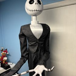 6.5 ft Deluxe Life Size Animated Jack Skellington