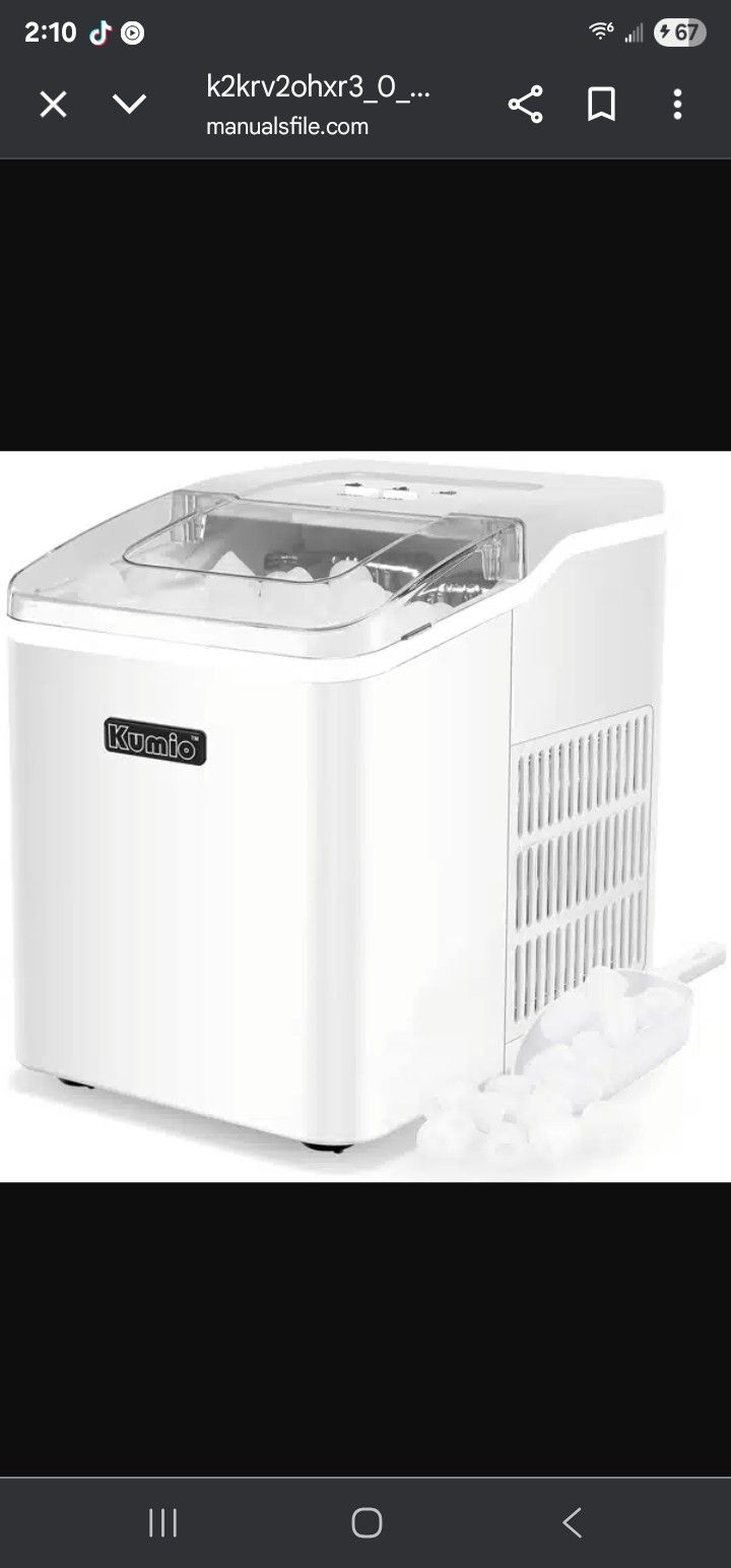 Ice maker Kumio