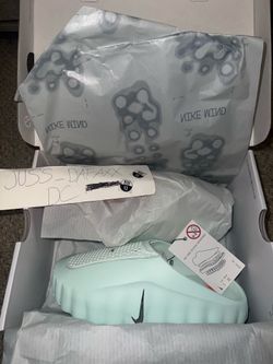 Nike Mind 001 Mule Slide size 8w Barely Green NEW/DS