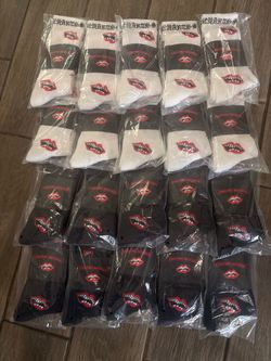 Chrome heart socks