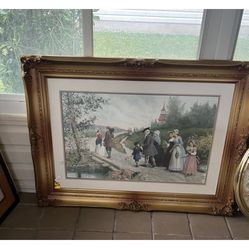 1800’s scene. 30x 24