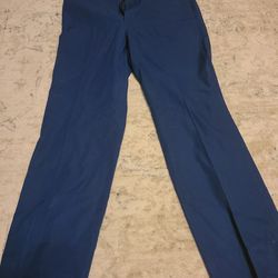 USMC Dress Blues Trousers Without Blood Stripe. Size 35L