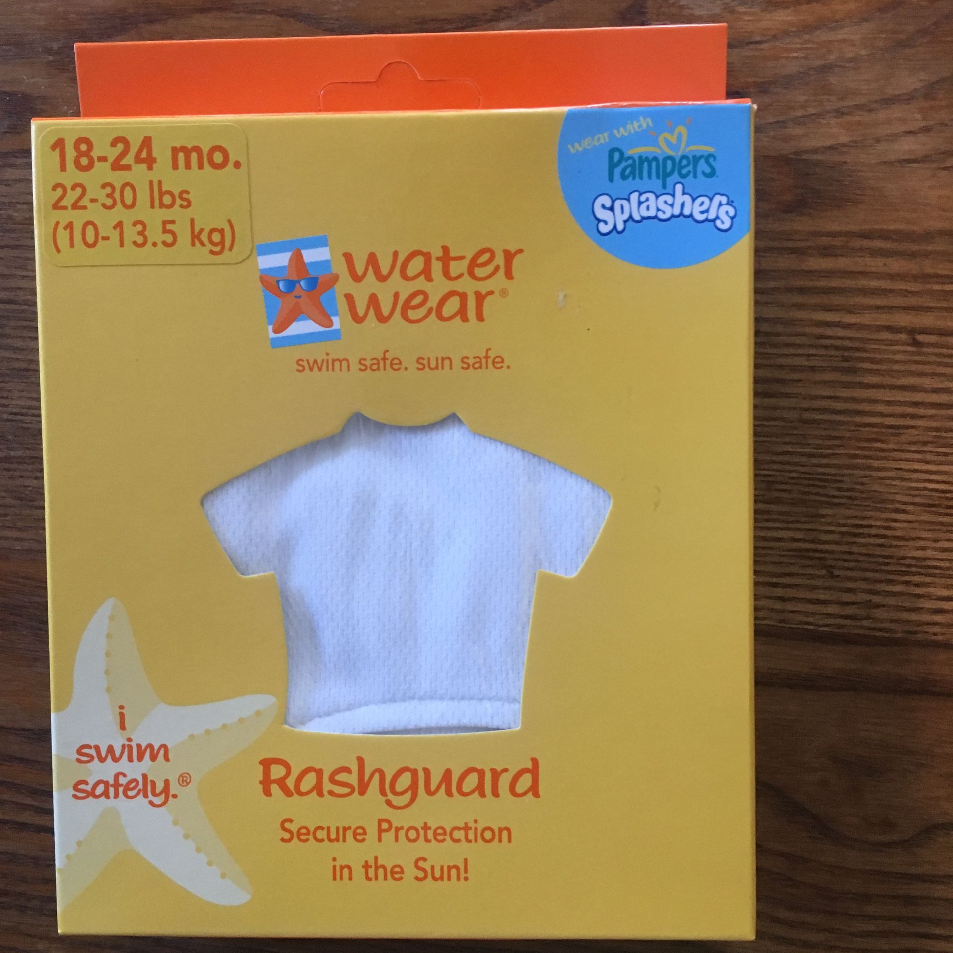Water wear rashguard 18-24 mo