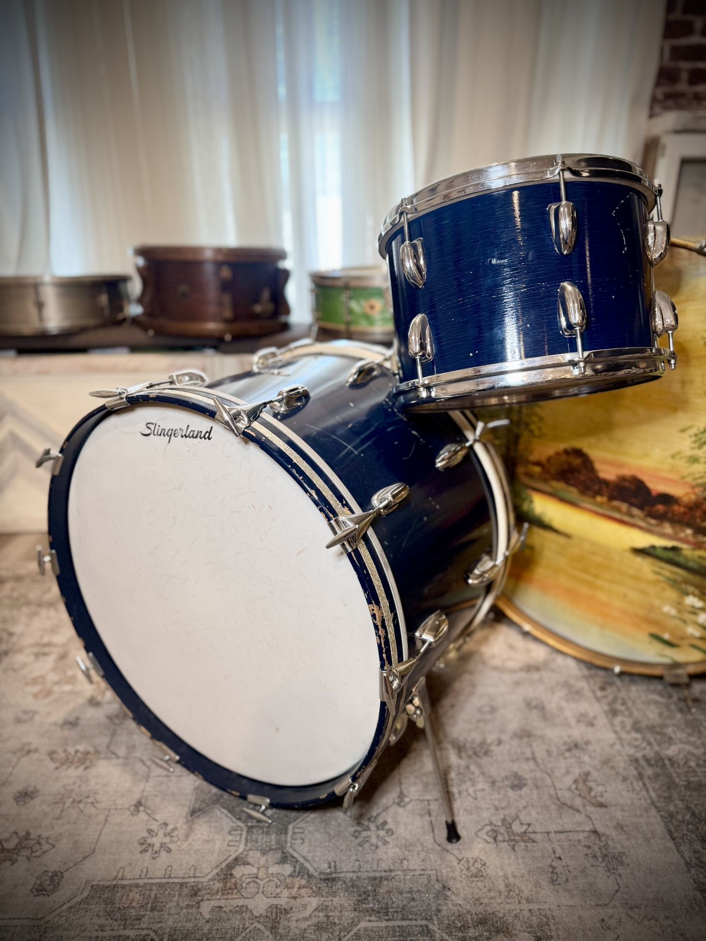 60s Slingerland Drum Set 