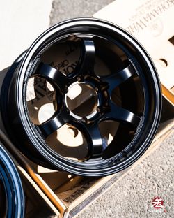 Advan RG-D2 for Truck 17x8.5 -10 6x139.7 Semi Gloss Black 4Runner Tacoma Tundra GX470 GX460