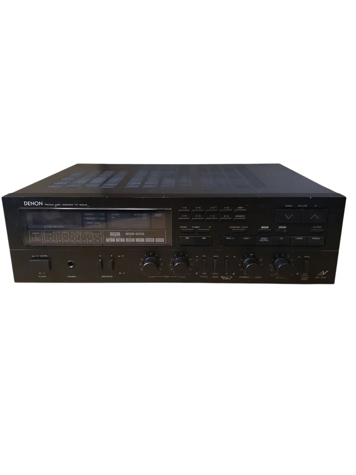 Vintage Denon Precision Audio Component/AV Receiver DRA-95VR TESTED