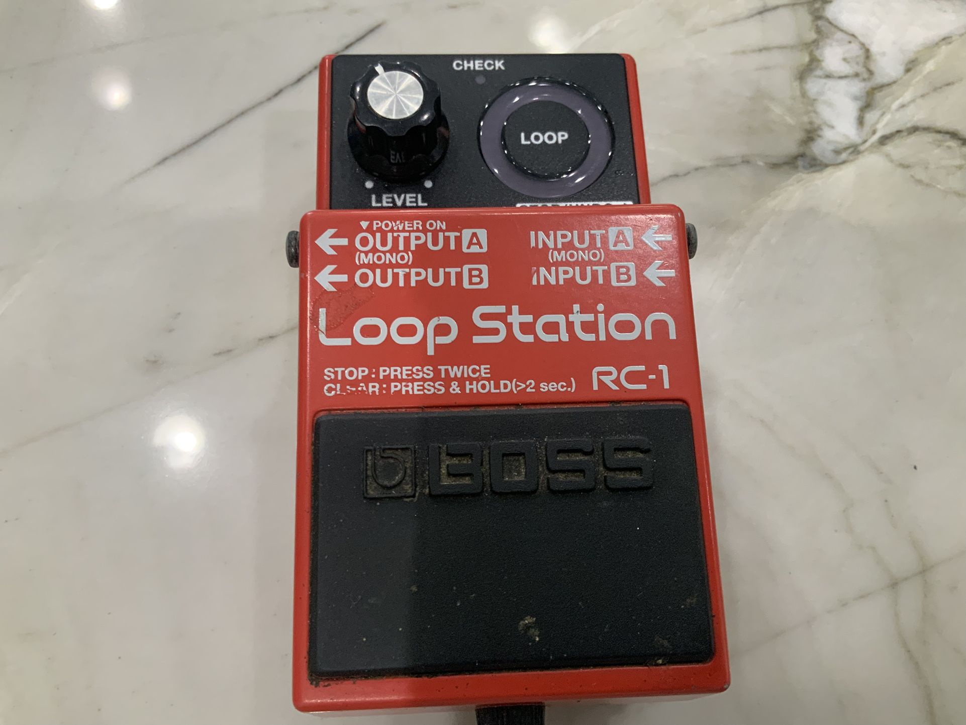Boss Loop Station RC1 With A/C. Works Perfectly