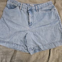 Ladies Size 12 Cherokee Denim Shorts