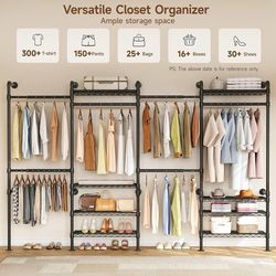 A900–70  H4 Wall Mounted Closet System