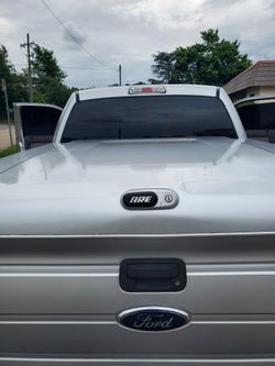 Silver A.R.E. Tonneau Bed Cover for Ford F150