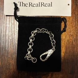 John Hardy Sterling Bracelet With Pouch