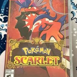 Pokémon Scarlet For Nintendo Switch 
