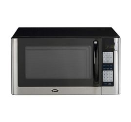 New In Box Oster 1.4 cu ft Digital Microwave Oven, Black