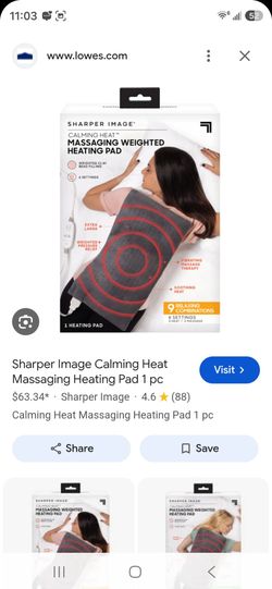 Heated massage blanket