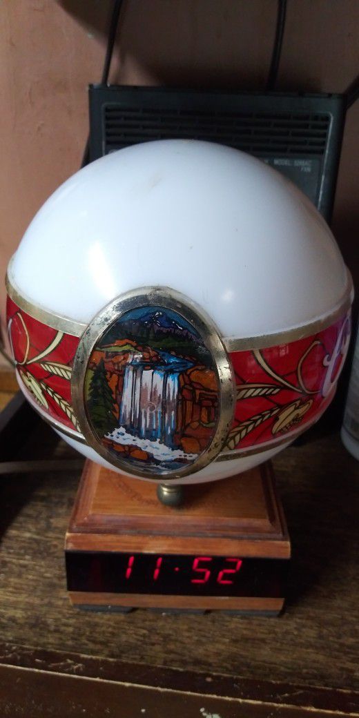Vintage Adolph Coors Globe Lamp Bar Light