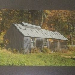 Maple Sugar House New England Colour Heritage Vintage Collectible Postcard Post Card PC