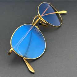Jewelry 18K Solid Yellow Gold Olivers People’s Limited Edition 79/150 Sunglasses – Luxury Handcrafted Eyewear