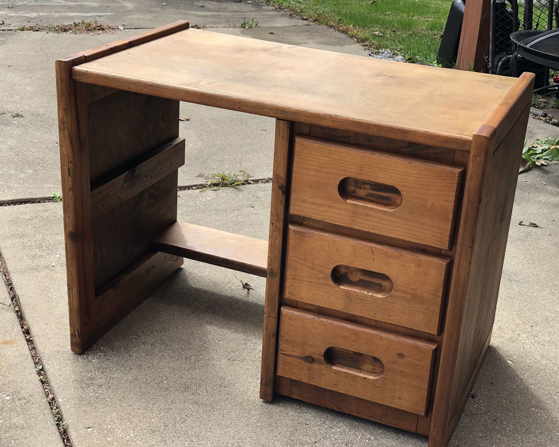 Rustic Wooden Desk