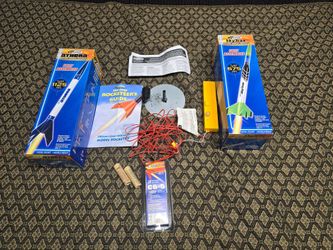 Rocket man gear Estes Flying Rockets and Launcher