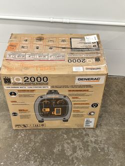 IQ 2000 Generac inverter generator