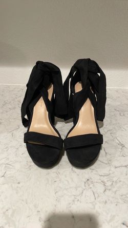 Wild Diva Black Heels