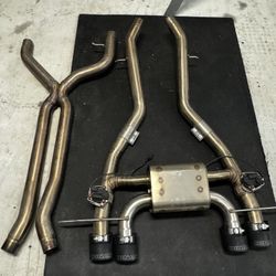 G80 M3 Dinan X-pipe And Dinan Exhaust 