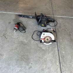 Chainsaw, Skillsaw,Grinder New