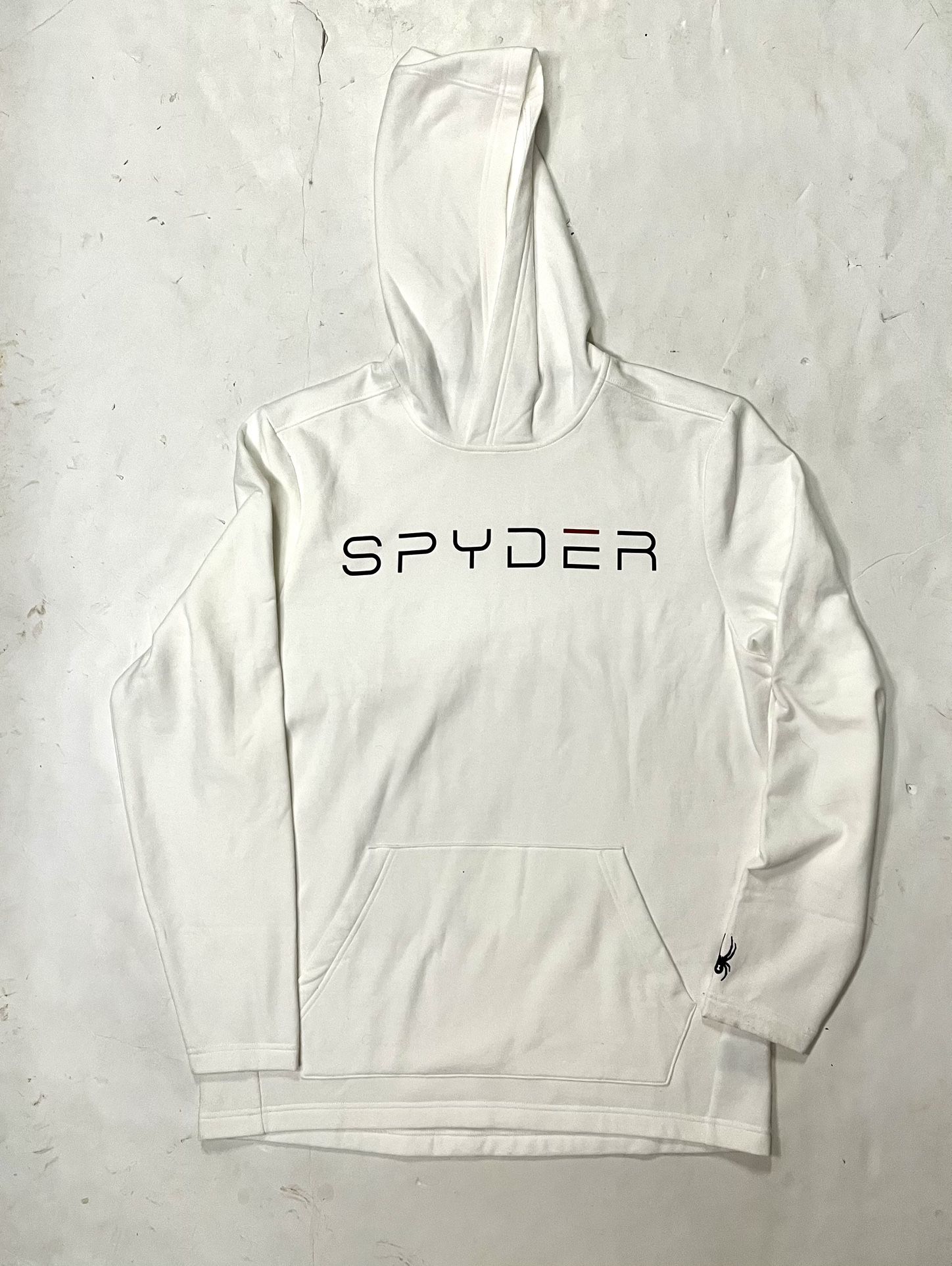 Spider Large White Hoodie Prow-B