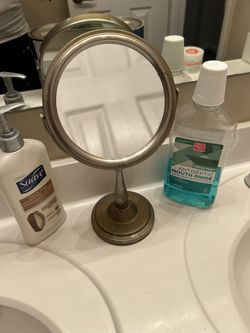 Double Sided Bathroom Shaving Mirror