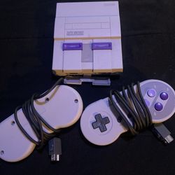 Super Nintendo Mini $140 Obo Cash Only No Trades 
