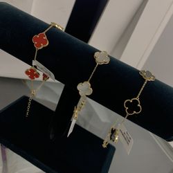 14k Gold Van Cleef Bracelets 