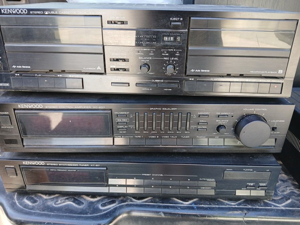 Kenwood Old School Stereo Set.