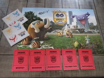 Pokemon Go 2019 Poster And Stickers