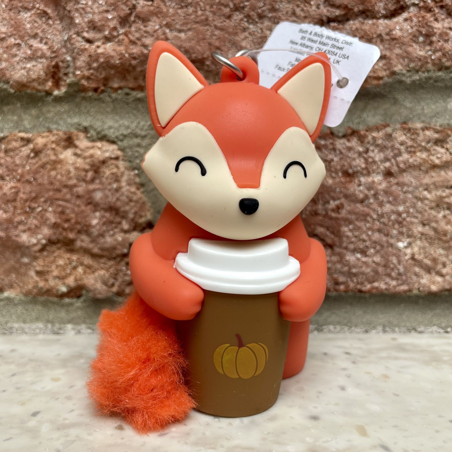 Bath & Body Works Fox Fall Coffee Pocketbac Sanitizer Holder Halloween