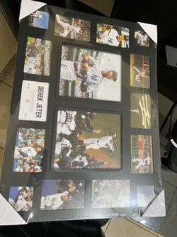 Derek Jeter photo collage frame