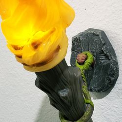 12in Indiana Jones Flickering Hanging Torch Toy (2AA Batteries)
