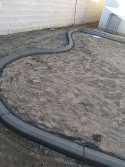 Curbing sprinklers and sod