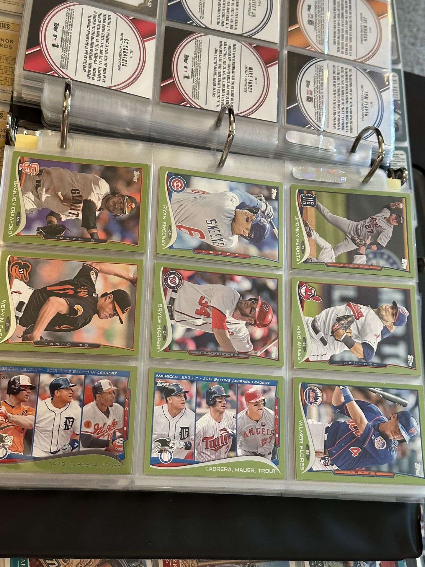 Baseball Sets in Binders - Near Complete