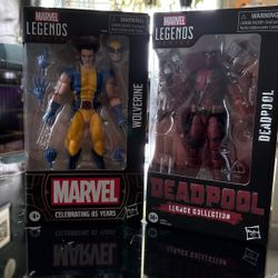 Marvel Legends Wolverine and Deadpool 