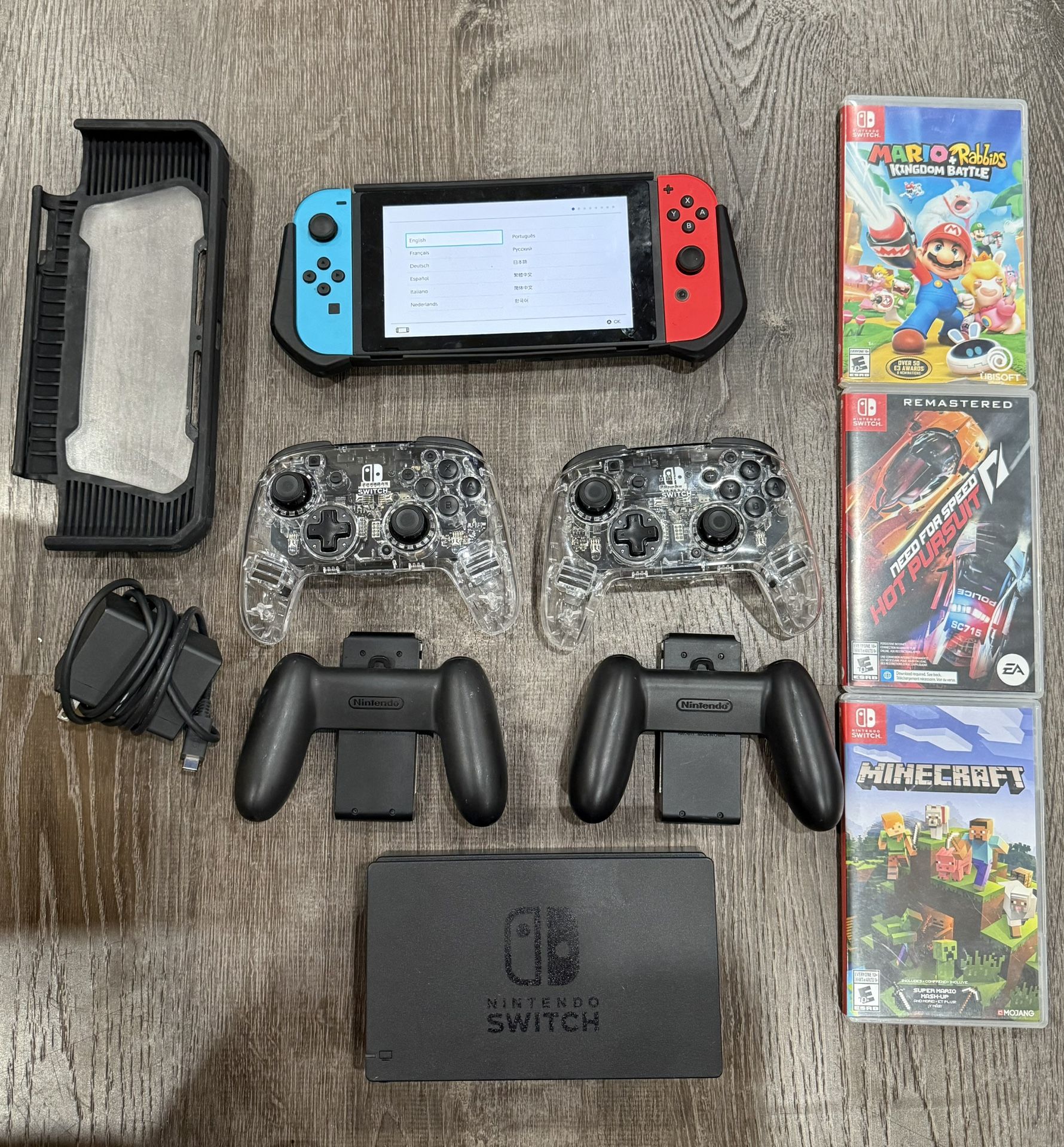 Nintendo Switch + Multiple Extras