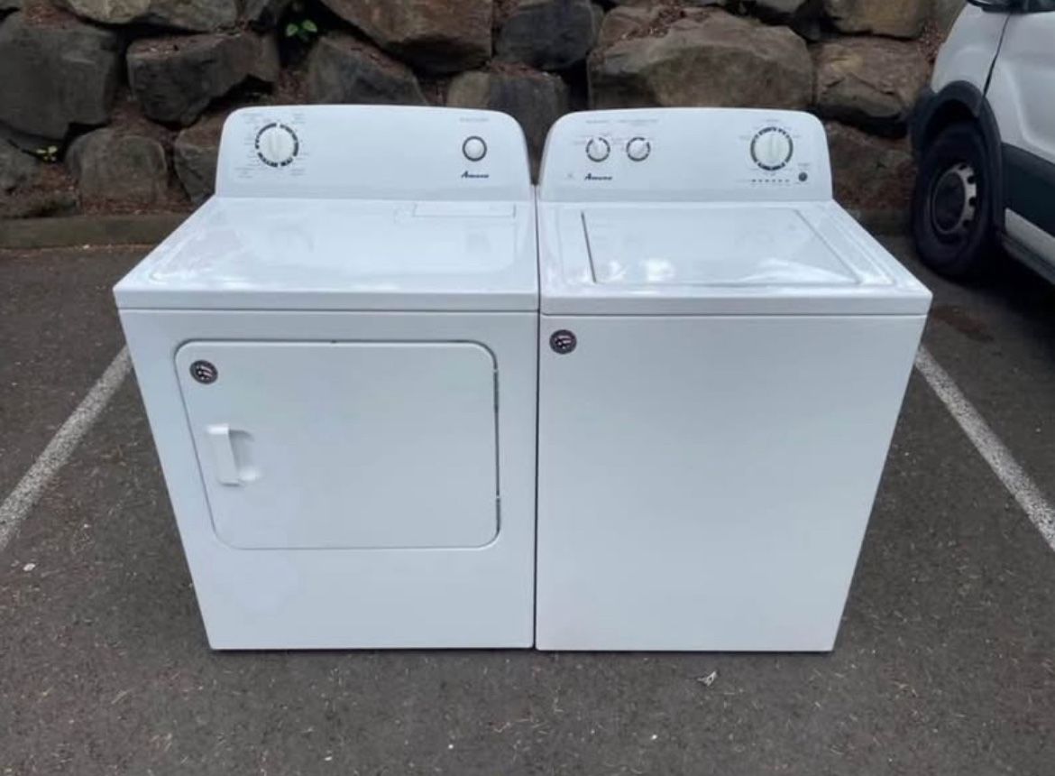 Amana Washer and Dryer 