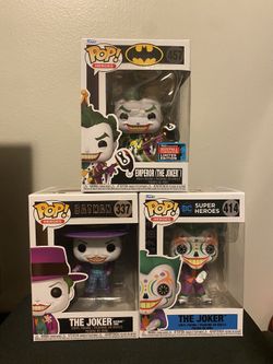 Funko pop Lot The joker