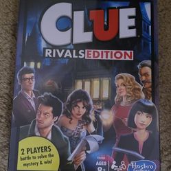 Rival Game Of Clue 2 Players 