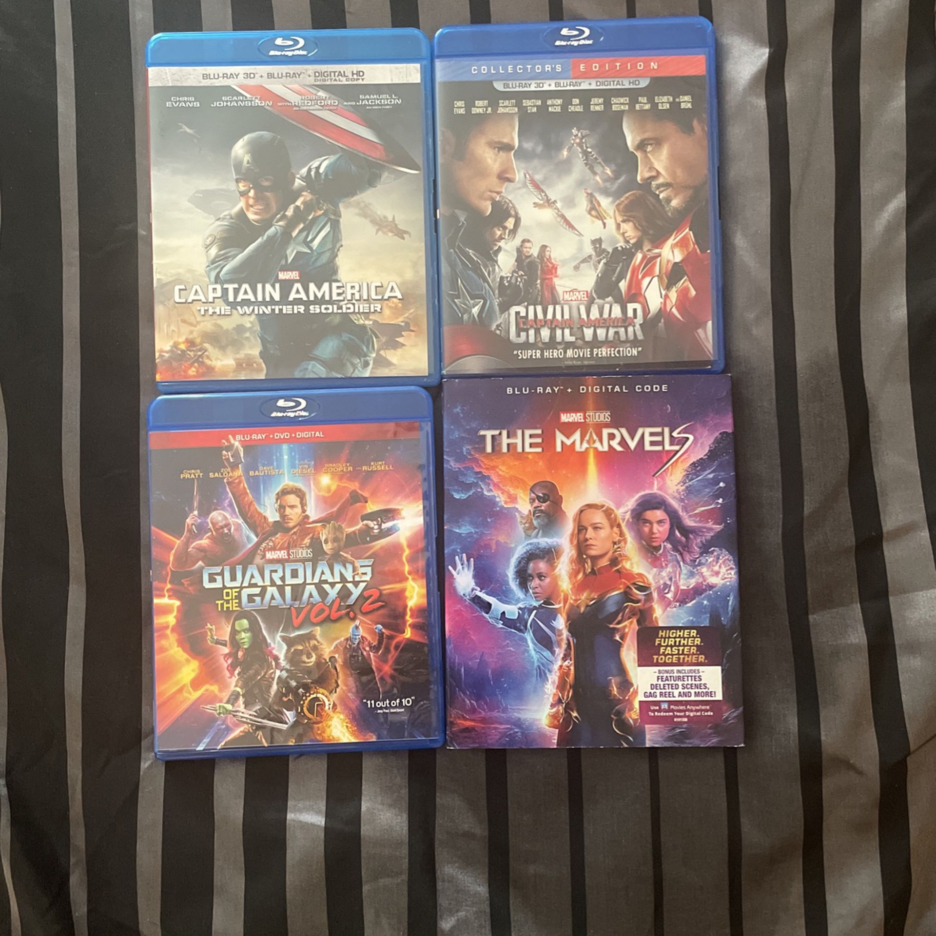 Marvel Blu-Ray's